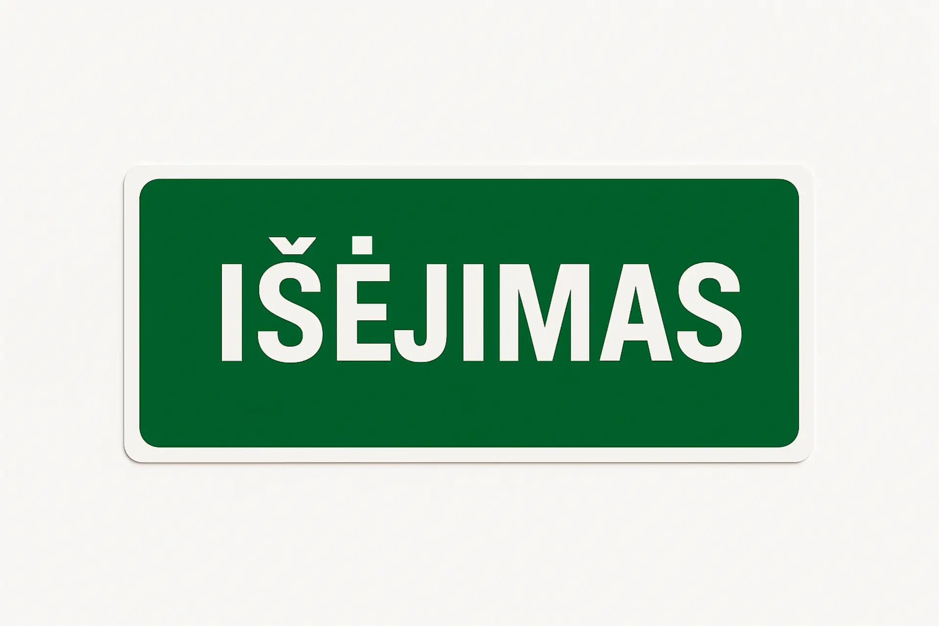 darbinis lipdukai isejimas Conres 2025 10 17